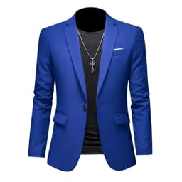 Plus Size 6XL-M Fashion Mens Solid Color Suit Jacket High Quality Business Slim Fit Casual Blazers Formal Social Wedding Tuxedo
