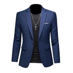 Plus Size 6XL-M Fashion Mens Solid Color Suit Jacket High Quality Business Slim Fit Casual Blazers Formal Social Wedding Tuxedo