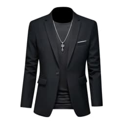 Plus Size 6XL-M Fashion Mens Solid Color Suit Jacket High Quality Business Slim Fit Casual Blazers Formal Social Wedding Tuxedo