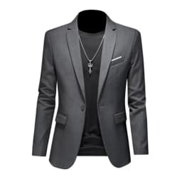Plus Size 6XL-M Fashion Mens Solid Color Suit Jacket High Quality Business Slim Fit Casual Blazers Formal Social Wedding Tuxedo