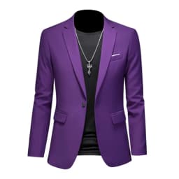 Plus Size 6XL-M Fashion Mens Solid Color Suit Jacket High Quality Business Slim Fit Casual Blazers Formal Social Wedding Tuxedo