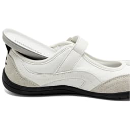 HOBIBEAR Women Wide Width Ballet Flats Zero Drop Mary Jane Shoes Adjustable Hook-Loop Minimalist Lightweight Barefoot Flats