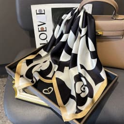 100% Natural Silk Scarf Women Foulard Female Shawl Wrap Elegant High Quality Square Neckerchief for Lady Hijab Bandana Scarves