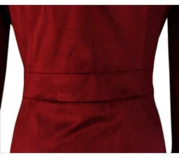 2026 Spring New Arrivals: Women's Red Long-Sleeve Trench Coat, Blue V-Neck Long Jacket, Black Vintage Overcoat.