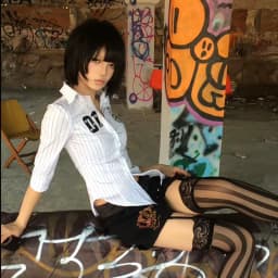Genayooa Y2k Japanese Striped Shirt Women Three Quarter Print Graphic Tops 2000s Aesthetic Tops Japanese Summer Crop Tops Grunge