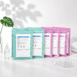 GPLab DIY Facial Repair Care Kit: Centella Asiatica Powder + Hyaluronic Acid Moisturizing Serum 1 Vial Box/Bag