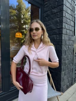 Hirsionsan Soft Loose Sets Women Three Pieces Short Sleeve Tops & Skirt Elegant Female Outfits Soft Tracksuit with Scaf 2026 New