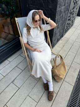 Hirsionsan Soft Loose Sets Women Three Pieces Short Sleeve Tops & Skirt Elegant Female Outfits Soft Tracksuit with Scaf 2026 New