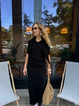 Hirsionsan Soft Loose Sets Women Three Pieces Short Sleeve Tops & Skirt Elegant Female Outfits Soft Tracksuit with Scaf 2026 New