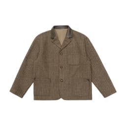 Men Retro Old Money Fashion Stripe Loose Casual Suit Blazer Jacket Man Spring Autumn Commute Business Suit Coat Outerwear