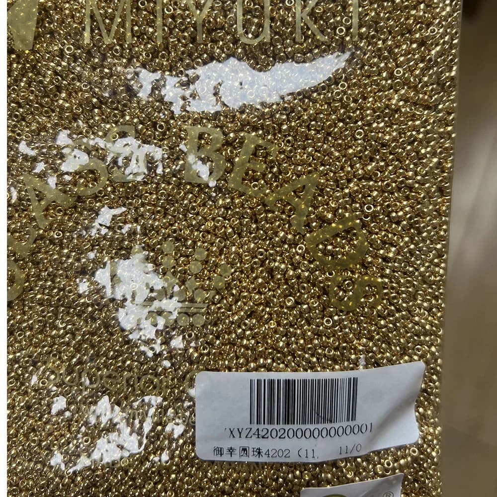 Japanese Imported Miyuki Round Rocailles Metallic Round Beads 50g-450g Packaging Jewelry Accessories Used for Various DIY