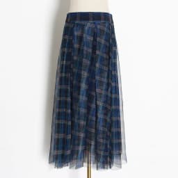 TWOTWINSTYLE Plaid Patchwork Mesh Women's Skirts High Waist Hit Color Elegant A Line Skirts Female 2020 Spring Fashion New