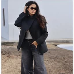 Tidalyf Women's 2026 New Autumn Office Blazers Chic Elegant Women Jackets Fashion Youth Travel Holiday Joker Streets Warm Coats
