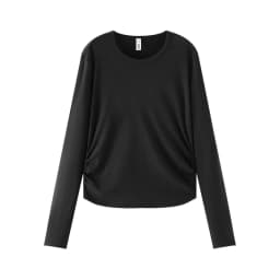Semir Long Sleeve Tees Women Short Slim Fit 2025 New Thermal Fleece Solid Winter Versatile Top Woman Clothes Bts