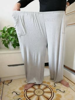Large Men's Home Pants 15XL 240kg Plus Size 10XL 11XL 12XL Summer High Waist Loose Black Blue Stretch Big Sweatpants 56 58 60 62