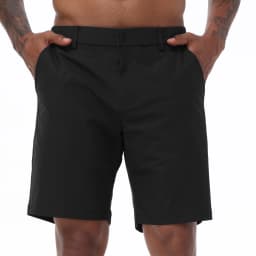 Men's Cargo Trendy Shorts Casual Elegant Golf Pants, Suit Shorts Work Dress Shorts with Concealed-Type Zipper Side Pockets