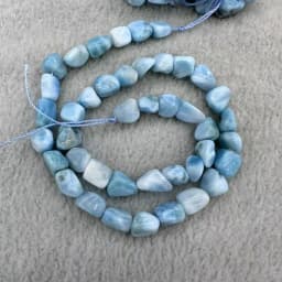 AAAA Grade irregular Larimar 5-6mm DIY Necklace Bracelets Natural Gemstone Crystal Nugget Chip Loose Beads For Jewelry Making