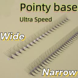 0.05 0.07mm Ultra Speed Narrow Premade 1000 Fans Eyelash Extension 5d 8d 10d Fake EyeLashes Premade Mixed Silk Promade Fans Lash