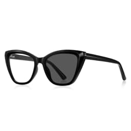 VKYEE New Cat-eye Reading Glasses for Women with Anti-blue Light and Customisable Prescription Photochromic Glasses PFD2148