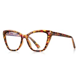 VKYEE New Cat-eye Reading Glasses for Women with Anti-blue Light and Customisable Prescription Photochromic Glasses PFD2148