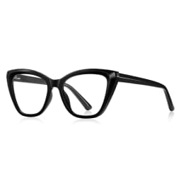VKYEE New Cat-eye Reading Glasses for Women with Anti-blue Light and Customisable Prescription Photochromic Glasses PFD2148