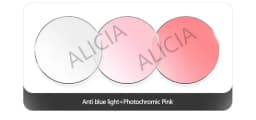 Anti-blue Light Photochromic Progressive Multifocal Lens 1.56 /1.61 /1.67 1.74  Optical Prescription Lenses Man Woman