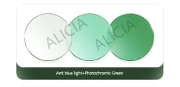 Anti-blue Light Photochromic Progressive Multifocal Lens 1.56 /1.61 /1.67 1.74  Optical Prescription Lenses Man Woman