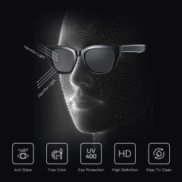 ZENOTTIC Square Polarized Sunglasses 2026 Fashion Women Thick Frame UV400 Protection Sun Glasses for Ladies Shopping Gif