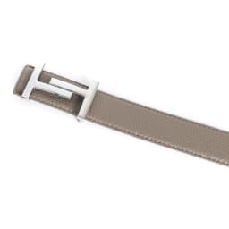 Cowskin Luxury Designer Brand Waist Belt Men Gifts High Quality Women Genuine Real Leather Dress Strap for Jeans Waistband Grey