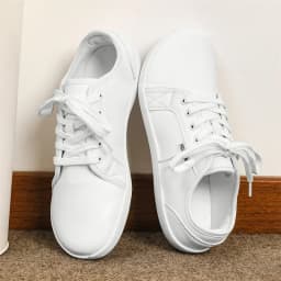 Mens Artificial Leather Wide Barefoot Shoes Unisex Plus Size Male Outdoor Minimalist Sneakers Women Zero Drop Casual Walking