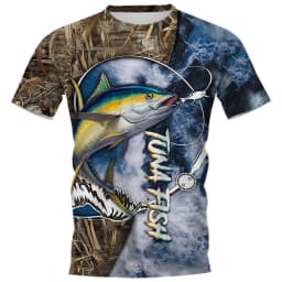 New Fishing T-Shirt Men Tshirt Dog Fish Graphic Clothing O-Collar Oversized Tops Outdoor Sport Apparel Summer for Male Tee Shirt