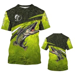 New Fishing T-Shirt Men Tshirt Dog Fish Graphic Clothing O-Collar Oversized Tops Outdoor Sport Apparel Summer for Male Tee Shirt
