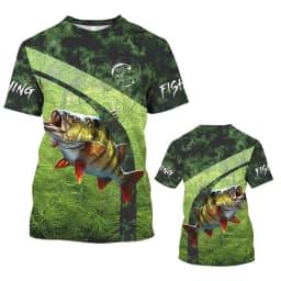 New Fishing T-Shirt Men Tshirt Dog Fish Graphic Clothing O-Collar Oversized Tops Outdoor Sport Apparel Summer for Male Tee Shirt
