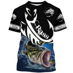 New Fishing T-Shirt Men Tshirt Dog Fish Graphic Clothing O-Collar Oversized Tops Outdoor Sport Apparel Summer for Male Tee Shirt