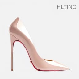 Women heels 2026 leather Heels for women Luxury Brand Pumps Red sole Pointed Toe High Heels Elegant Stiletto Ladies Prom Shoes