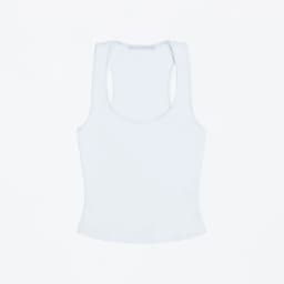 Tank Top with Wide Shoulder Straps, Racerback Tank Top, Sports and Everyday Wear Base Shirt, Trendy High-Elastic Solid Color Tight-Fitting Top, Casual Versatile Tank Top, Slim-Fit Flattering Base Shirt