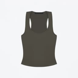 Tank Top with Wide Shoulder Straps, Racerback Tank Top, Sports and Everyday Wear Base Shirt, Trendy High-Elastic Solid Color Tight-Fitting Top, Casual Versatile Tank Top, Slim-Fit Flattering Base Shirt