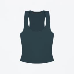 Tank Top with Wide Shoulder Straps, Racerback Tank Top, Sports and Everyday Wear Base Shirt, Trendy High-Elastic Solid Color Tight-Fitting Top, Casual Versatile Tank Top, Slim-Fit Flattering Base Shirt