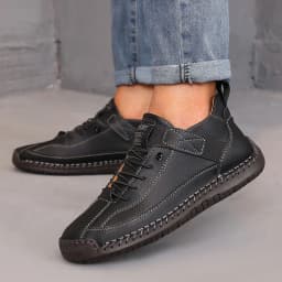 Women's Boots Outdoor Casual Shoes British Style Retro Non-slip Work Shoes Leather Couple Loafers Handmade Soft Sole Ankle Boots