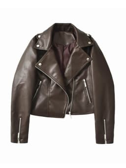 Ailegogo New Spring Autumn Moto Biker Loose Black Faux Leather Jacket Streetwear Female Zipper Coat Outwear