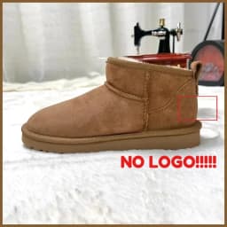 NO-LOGO!!!2025 New Classic mini Snow Boots. Combining Sheepskin and Genuine Leather, Winter Fashionable and Casual Warm Boots