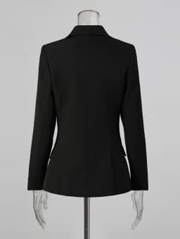 TWOTWINSTYLE Hit Color Slimming Fashion Blazers for Women Lapel Long Sleeves Patchwork Single Breasted Blazer Female Clothes New