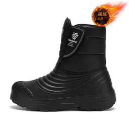 Waterproof Snow Boots Large Size 50/51 for Men And Women Lightweight Plush Lined Warm Shoes Botines Hombre Bottine