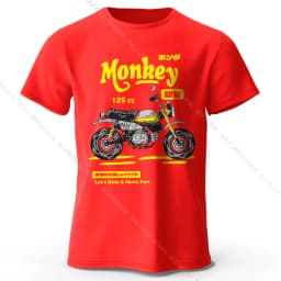 Vintage Motorcycle Sketch T-Shirt 100% Cotton Hand Drawn Bike Graphic Tee for Men and Women Retro Biker Style