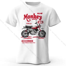 Vintage Motorcycle Sketch T-Shirt 100% Cotton Hand Drawn Bike Graphic Tee for Men and Women Retro Biker Style