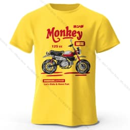 Vintage Motorcycle Sketch T-Shirt 100% Cotton Hand Drawn Bike Graphic Tee for Men and Women Retro Biker Style