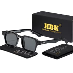 HBK Vintage Fashion Sunglasses Men Brand Gradient Design Sun Glasses Outdoor Sports Party Travel Ideal Choice for Gifts