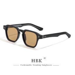 HBK Vintage Fashion Sunglasses Men Brand Gradient Design Sun Glasses Outdoor Sports Party Travel Ideal Choice for Gifts