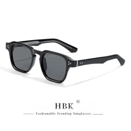 HBK Vintage Fashion Sunglasses Men Brand Gradient Design Sun Glasses Outdoor Sports Party Travel Ideal Choice for Gifts
