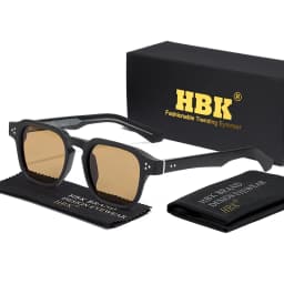 HBK Vintage Fashion Sunglasses Men Brand Gradient Design Sun Glasses Outdoor Sports Party Travel Ideal Choice for Gifts